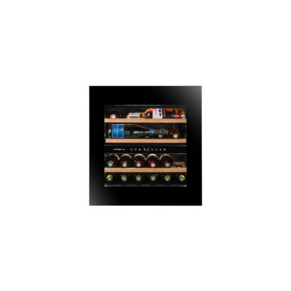 Avintage 24 Şişe Kapasiteli Ankastre Tezgah Altı Şarap Dolabı AVI60PLATIN - 1