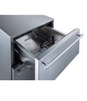 Frigelux Tezgahaltı Çift Kapılı Çekmeceli Buzdolabı Soğutucu RE2T136A - 4