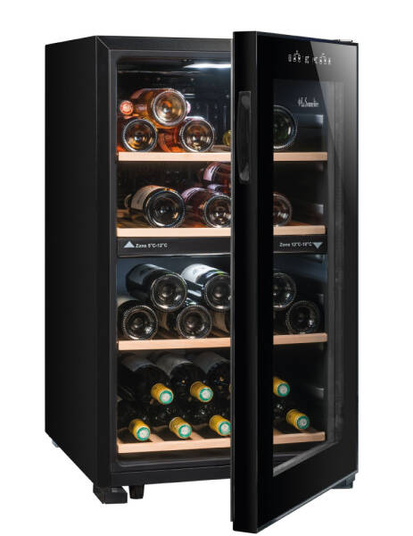 La Sommeliere 50 Şişe Kapasiteli Solo Şarap Dolabı LS51.2ZBLACK - 5