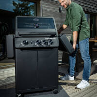 Rösle Allflame Peer 3 Gazlı Siyah Barbekü İstasyonu 25055 - 5
