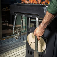 Rösle Allflame Peer 3 Gazlı Siyah Barbekü İstasyonu 25055 - 6