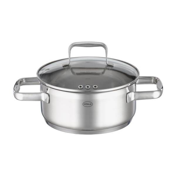 Rösle Charm Kısa Tencere Paslanmaz Çelik 20 cm 91934 - 1