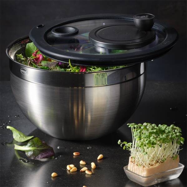 Rösle Salata Kurutucu Cam Kapaklı 24 cm 15695 - 4