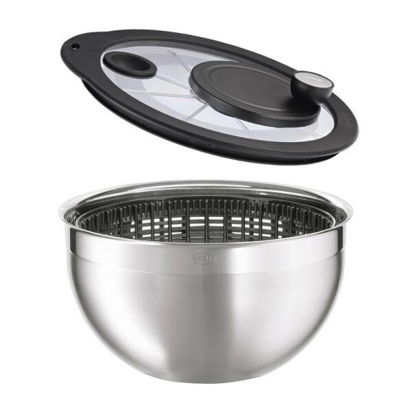 Rösle Salata Kurutucu Cam Kapaklı 24 cm 15695 - 1