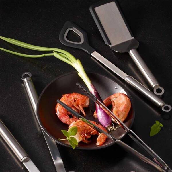 Rösle Silikon Uçlu Paslanmaz Çelik Spatula 26 cm 10636 - 2