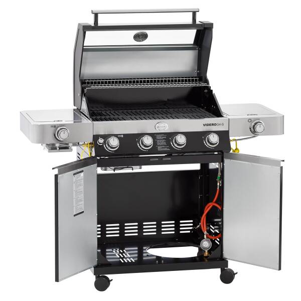 Rösle Videro G4-S Vario Gazlı Barbekü İstasyonu - Siyah 25531 - 3