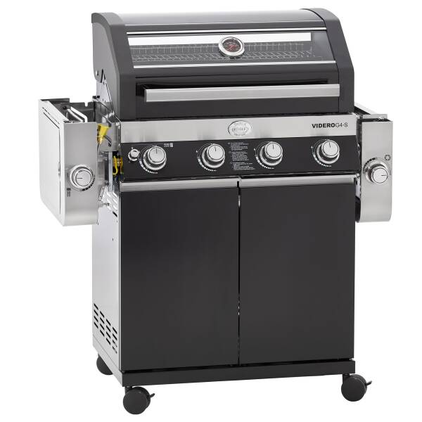 Rösle Videro G4-S Vario Gazlı Barbekü İstasyonu - Siyah 25531 - 4