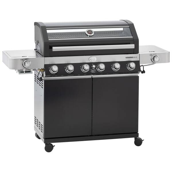 Rösle Videro G6-S Vario Gazlı Barbekü İstasyonu - Siyah 25532 - 1