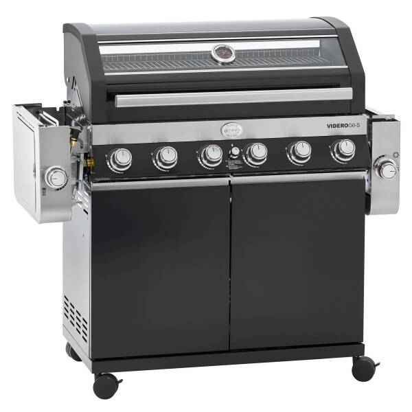 Rösle Videro G6-S Vario Gazlı Barbekü İstasyonu - Siyah 25532 - 4