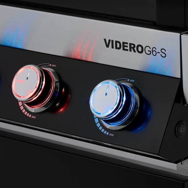 Rösle Videro G6-S Vario Gazlı Barbekü İstasyonu - Siyah 25532 - 5